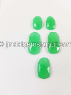 Chrysoprase Rose Cut Slices